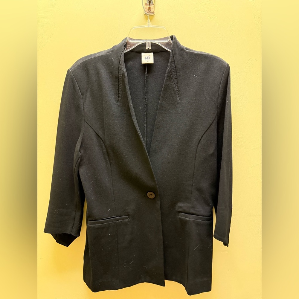 CAbi Classic Black Women's Suit Jacket